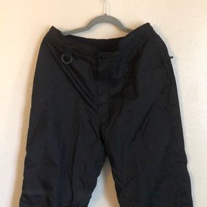 Black snowboard pants
